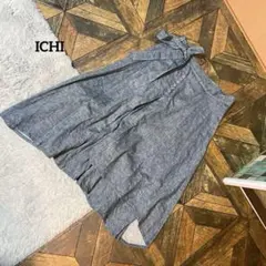 ICHI 巻きスカート リネン　日本製のサムネイル