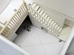 模型 ル・コルビュジエ 母の家 小さな家 1/100 - メルカリ