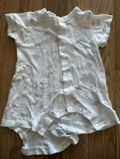 first closet 半袖ロンパース　雲柄　70サイズ　白のサムネイル