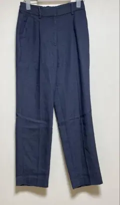 プラステ　超美品★トリアセブレンドオックステーパードパンツ