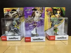 ゼルダの伝説 amiibo フィギュア 3体セット