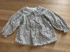H&M ベビー　キッズ　チュニック　ブラウス　長袖　花柄　80cm