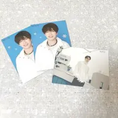 深澤辰哉/那須雄登＊Myojo厚紙生カード 2023.3月号