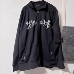 DimMoire【ディムモアール】ロゴプリントジャージトップス/Black