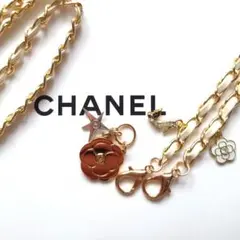 香奈兒 節日吊飾 山茶花 與肩帶 白色