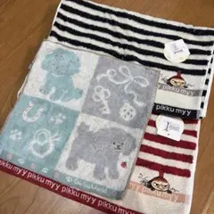 Towel Museum リトルミイ ボーダータオル 2枚セットのサムネイル
