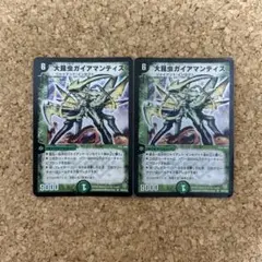 【ARS10＋ 鑑定書付】デュエマ 大昆虫ガイアマンティス 英語版 PSA10 大昆虫ガイアマンティス デュエルマスターズ デュエマ 初期