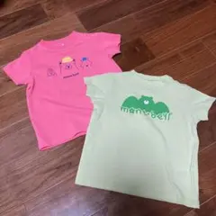 モンベル⁂ベビーTシャツ2枚セット80 ウイックロン速乾
