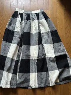 sm2 チェック　スカート