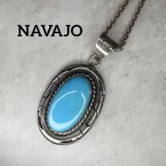 NAVAJO ナバホ RN刻印 カラーストーンシルバーネックレス - メルカリ