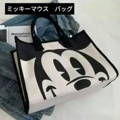 Disney　ミッキーマウス　キャンバストートバッグ