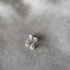 Canal 4℃（カナルヨンドシー）ピアス　ホワイトゴールド