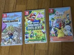 【switchソフト3本】マリオブラザーズ・ワンダー デラックス　ドンキー switchソフト3本】マリオブラザーズ・ワンダー デラックス ドンキー
