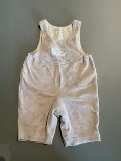 CELINE BABY ベージュ タオル地オーバーオールのサムネイル