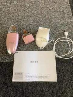 mysé 美容器 充電器・ヘッド2種付き説明書付き mysé 美容器 充電器・ヘッド2種付き説明書付き