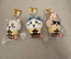☆お台場ちいかわ商店 ちいかわ縁日 九谷焼 箸置き ちいかわハチワレ