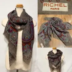 RICHEL PARIS リッチェル　パリス　超大判スカーフ