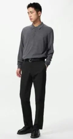 ◆新品◆【UNIQLO】感動パンツライト ブラック 76×76