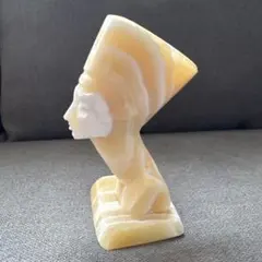 ネフェルティティ エジプト女王 ブロンズ調胸像置物 - メルカリ