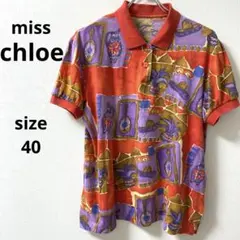 miss chloe トップス 半袖 総柄 ゆったり おしゃれ イタリアのサムネイル