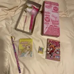 りぼん付録。ラブふわペンセットとキャラクターグッズ