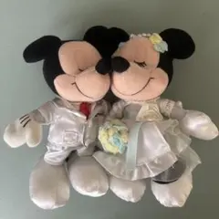 ミッキーとミニーぬいぐるみ