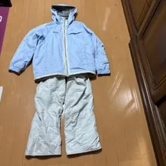 POINT SQUARE スキーウェア Mサイズ 水色、グレー