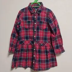 シャツワンピ 120