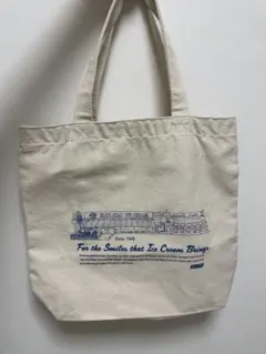 沖縄ブルーシール　アイスクリームショップデザイン トートバッグ　エコバッグ