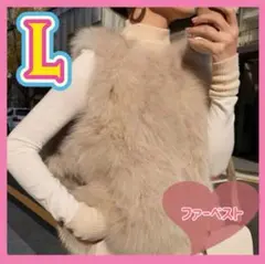 S&G グラデーション毛皮ベスト　新品未使用 2025年最新】毛皮 ベスト ファーベストの人気アイテム - メルカリ