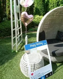 結婚式ウェルカムボード ウェディングボード SNSパネル インスタフレーム 受付