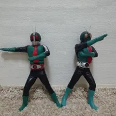 仮面ライダー　ビッグソフビ　2点まとめ売り