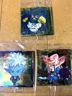 ドラゴンボール 超戦士シールウエハース超 新たなる旅立ち3枚セット