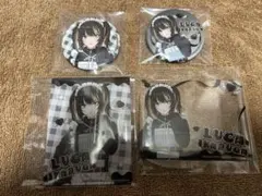 シャニマス コトブキヤ 黒色天使 斑鳩ルカ 缶バッジ・アクリルカード 4点セット