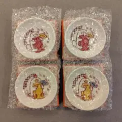 スシロー　だっこずし　まめ皿 　４枚セット　まぐろラッコ　たまコッコ