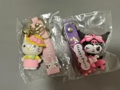 マイメロディ クロミ サンリオ ハローキティ ストラップ 2個セット