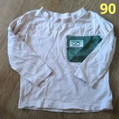 長袖カットソー 90