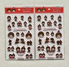 【新品未開封】セリア モンチッチ ぷくっとシール 2点セット