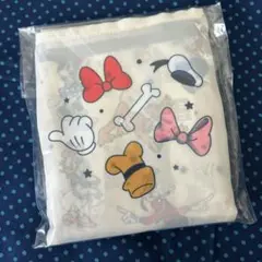 【新品未開封】非売品　ディズニー　ミッキーマウス エコバッグ 収納袋付き