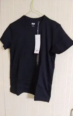 M*L様 ユニクロ!クルーネック!希少!半袖T シャツ!М!ブラック