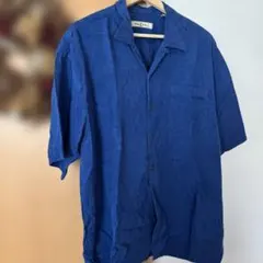 Tommy Bahama シルク100% オープンカラー 半袖シャツ XL 総柄のサムネイル