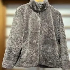 UNIQLO フリースジャケット XL ブラウンレディース