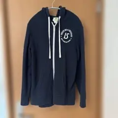 LUZ e SOMBRA ネイビー ジップアップパーカー