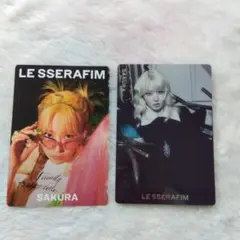 LESSERAFIM ウエハース　ステッカー　シール　サクラ　まとめ売り　セット