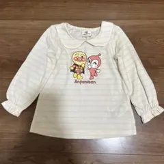 Anpanman アンパンマン 長袖Tシャツ ピンク ボーダー　☆95cm☆