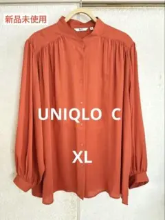 【新品未使用】UNIQLO C ボリュームスリーブシャツ XL