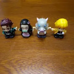 鬼滅の刃ミニフィギュア ４体セット