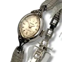 稼働 美品 RADO ラドー 腕時計 レディース アナログ 手巻き ブレスレットのサムネイル