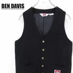 BEN DAVIS ウールベスト ジレ Mサイズ ブラック