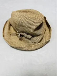 mature ha. BOXED HAT 麦わら帽子 黒リボン - メルカリ